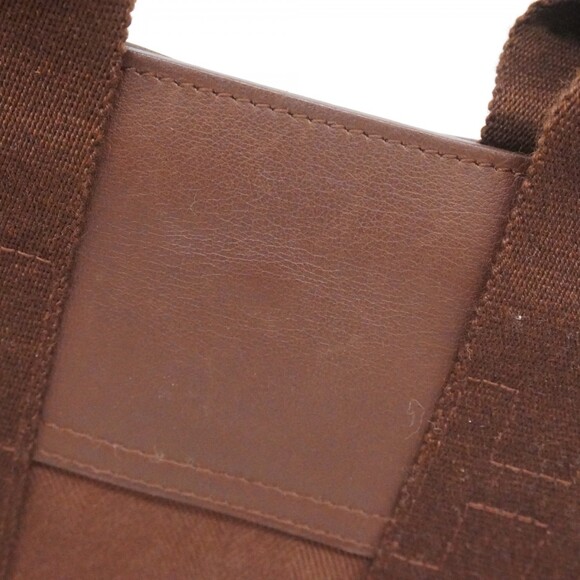 Hermes Hermès Valparaiso Long PM Toile Chevron Brown Handbag for Women - Picture 9 of 13